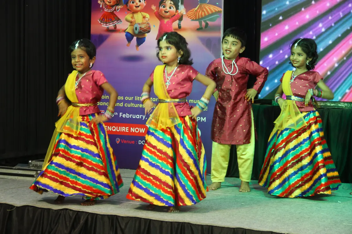 Annual Day 2025–26, Symphony of Cultures: our little dancers