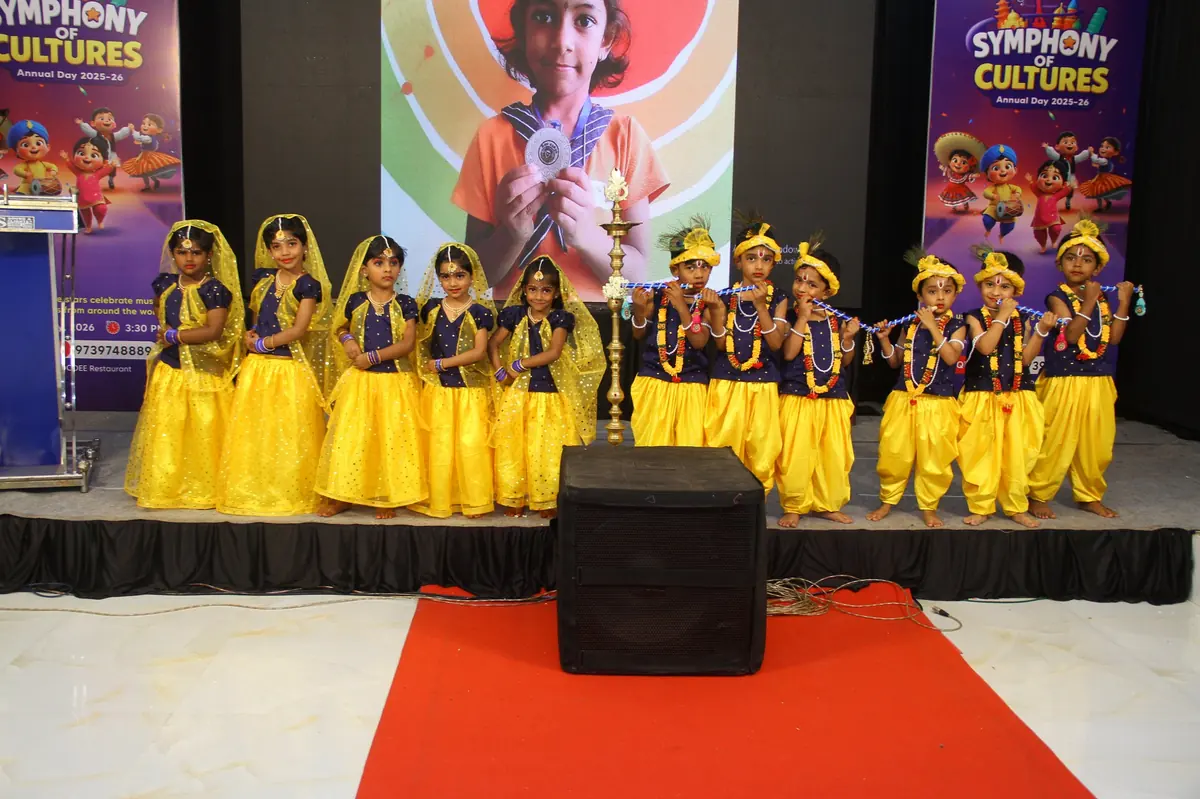 Annual Day: Radha and Krishna dance ensemble