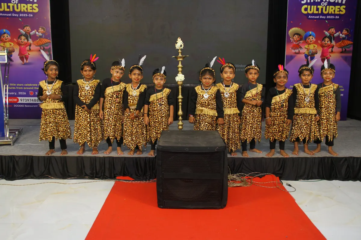 Annual Day: our little warriors in costume