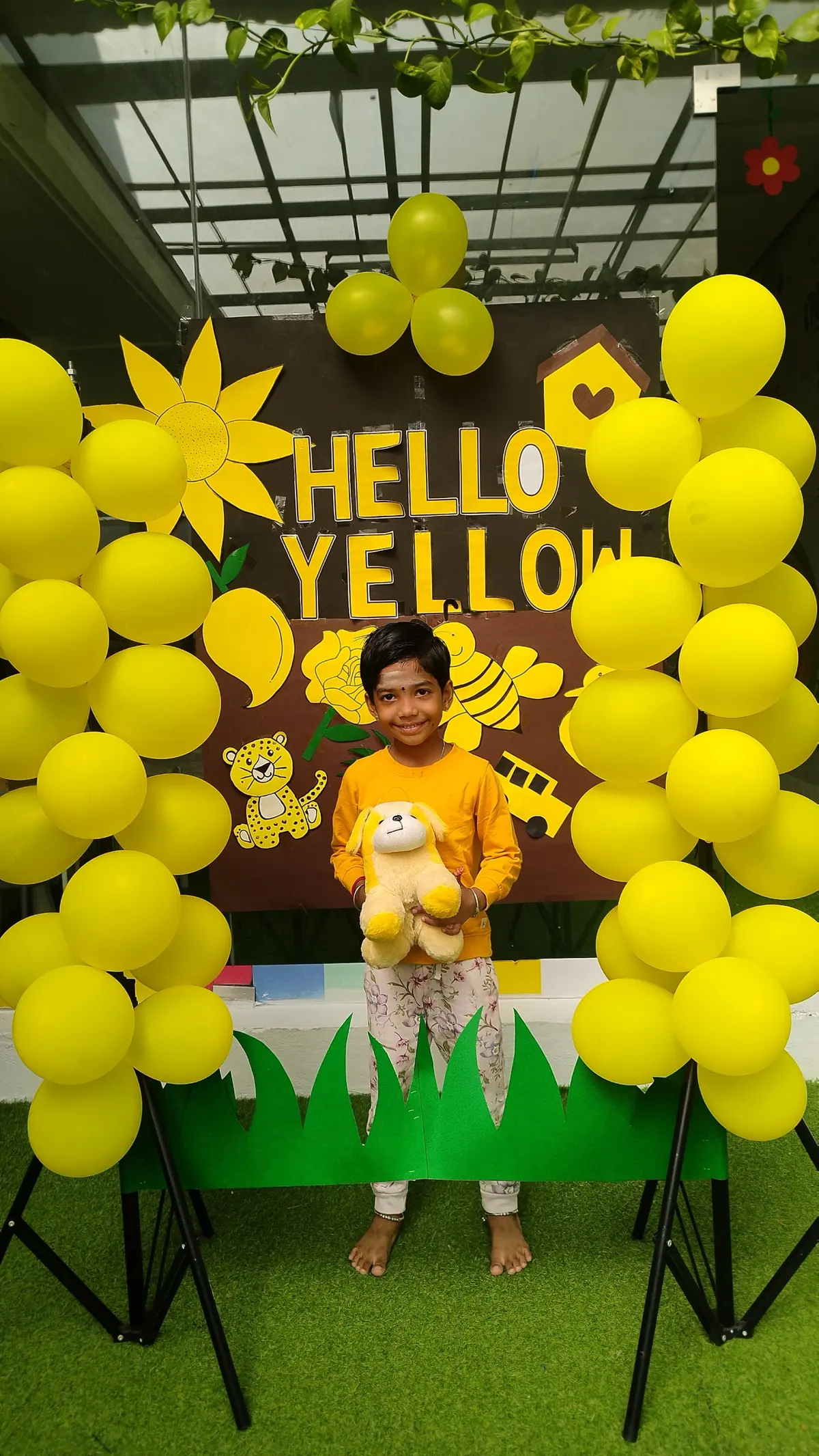 Hello Yellow day: learning colours the joyful way
